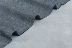 Grey Black Denim Chambray
