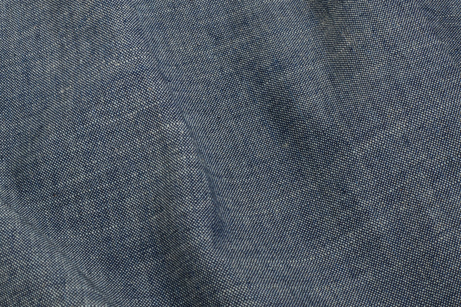 Grey Black Denim Chambray