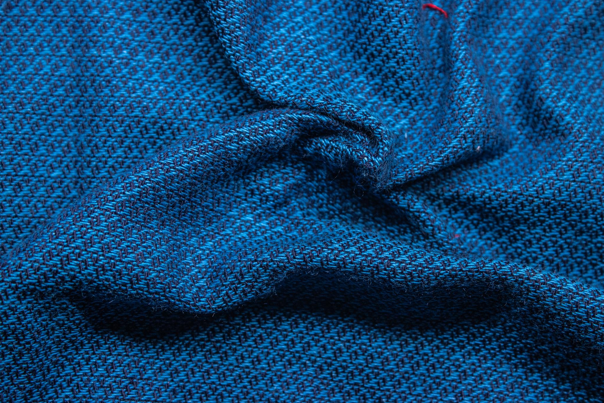 Romar Blue & Navy Dobby