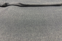 Grey Denim Plain Suiting Fabric