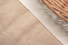 Beige Denim Plain Suiting Fabric