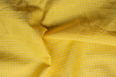 Golden Yellow Formal Mini Checks