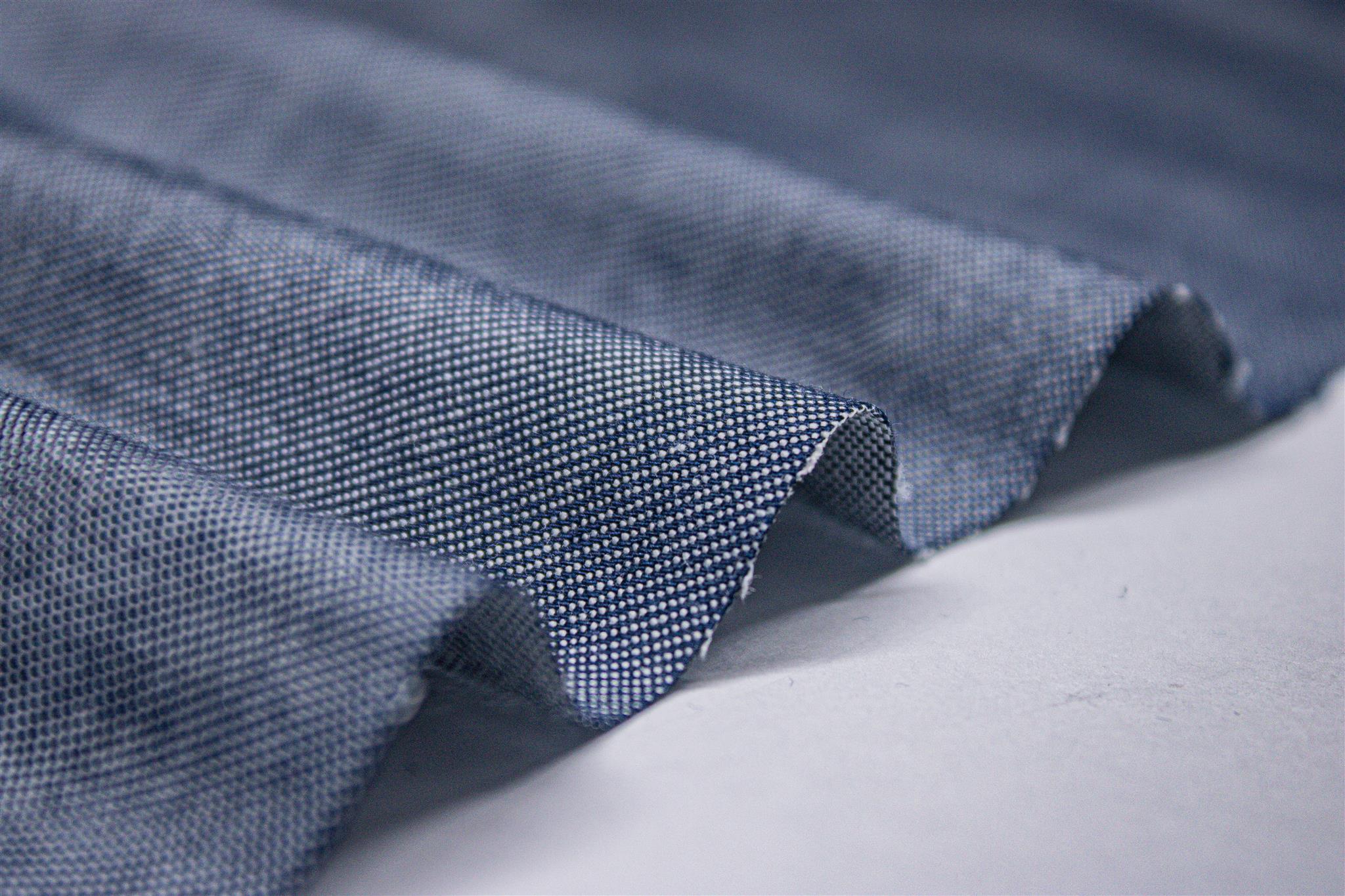 Indigo Twill Weave Silky Denim