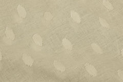 Natural Grey Small Coin Dobby Jacquard