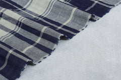 Indigo Blue Reversible Double Cloth