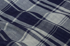 Indigo Blue Reversible Double Cloth