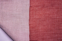 Maroon & White Double Cloth Fil-A-Fil