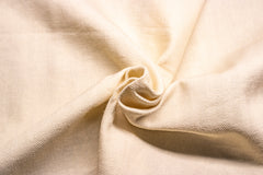 Yellow Poplin Herringbone Cotton Fabric