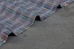 Multicolour Woven Patchwork Brushed 1 Check Cotton Fabric