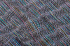Multicolour Woven Patchwork Brushed Check