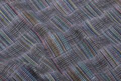 Multicolour Woven Patchwork Brushed 1 Check Cotton Fabric