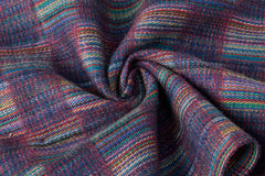Multicolour Woven Patchwork Brushed Check