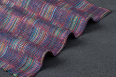 Multicolour Woven Patchwork Brushed Check