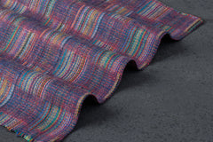 Multicolour Woven Patchwork Brushed Check3 Cotton Fabric