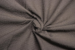 Olive Green Seersucker Pin Stripe