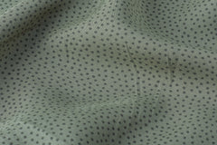 Olive & Green Viscose Rayon Dot Print
