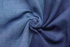 Green Reversible Engineering Stripe Double Cloth Fabric