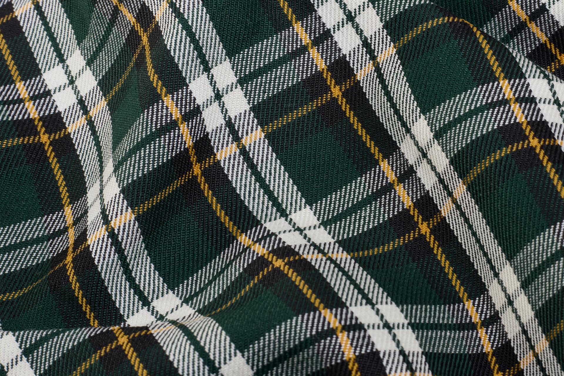 Green Tarton Suiting Check