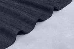 Indigo Silky Denim Plain Cotton Fabric