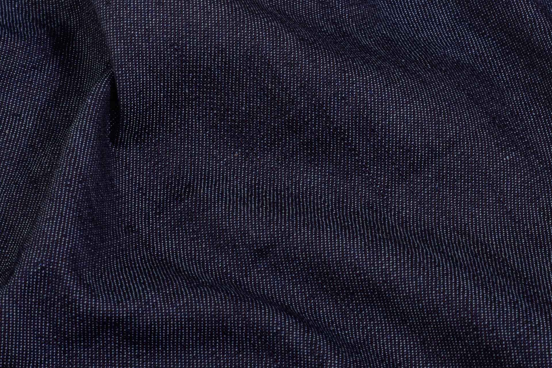 Cotton indigo Silky Denim Plain