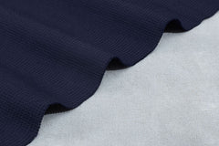 Indigo Cotton Millmade Micro Honeycomb