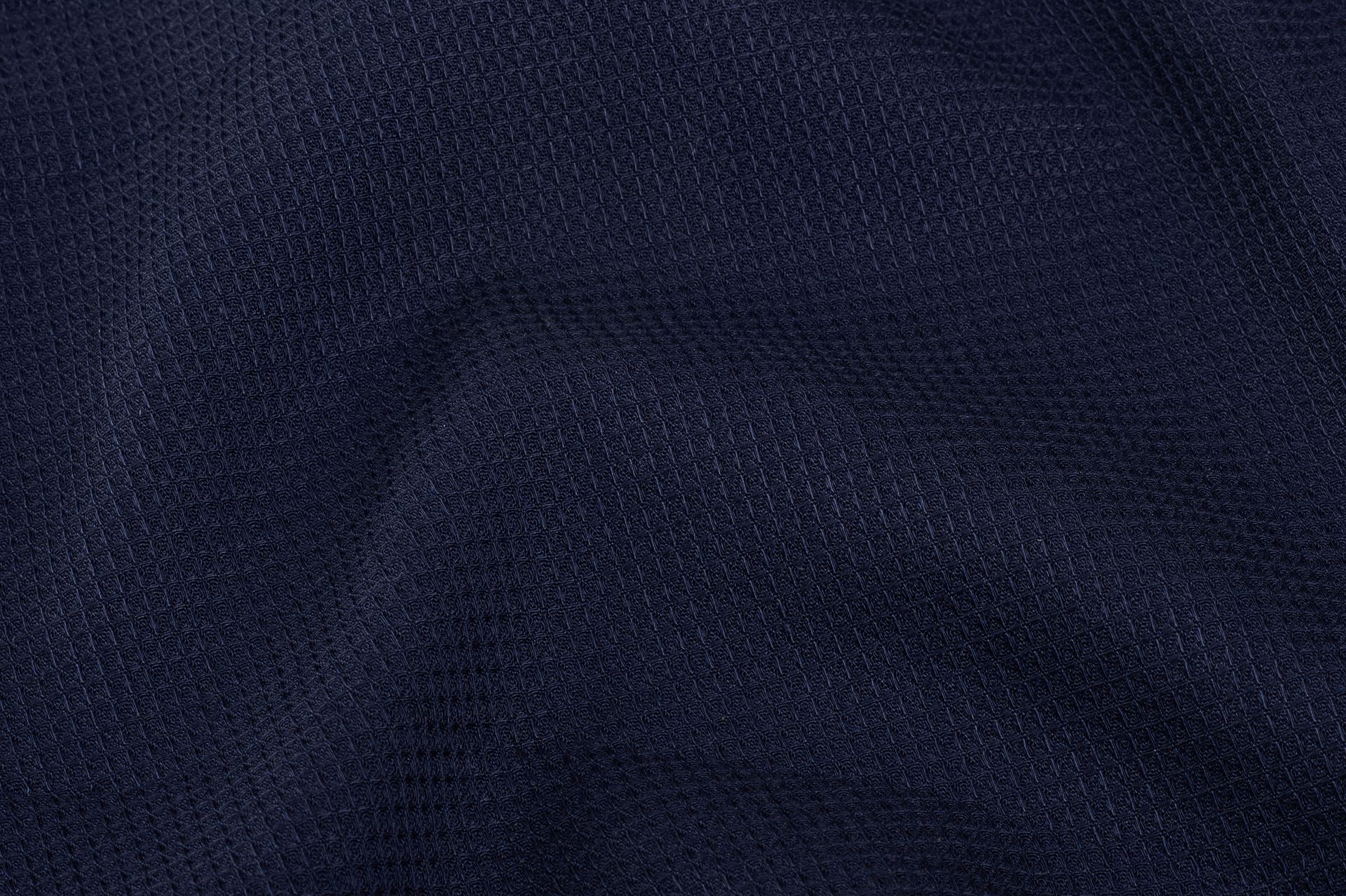 Indigo Cotton Millmade Micro Honeycomb