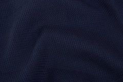 Indigo Millmade Micro Honeycomb Cotton Fabric