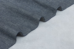 Indigo Cotton Denim Plain