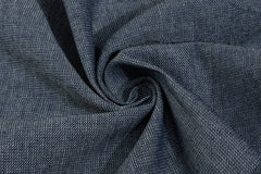 Indigo Plain Cotton Denim Fabric