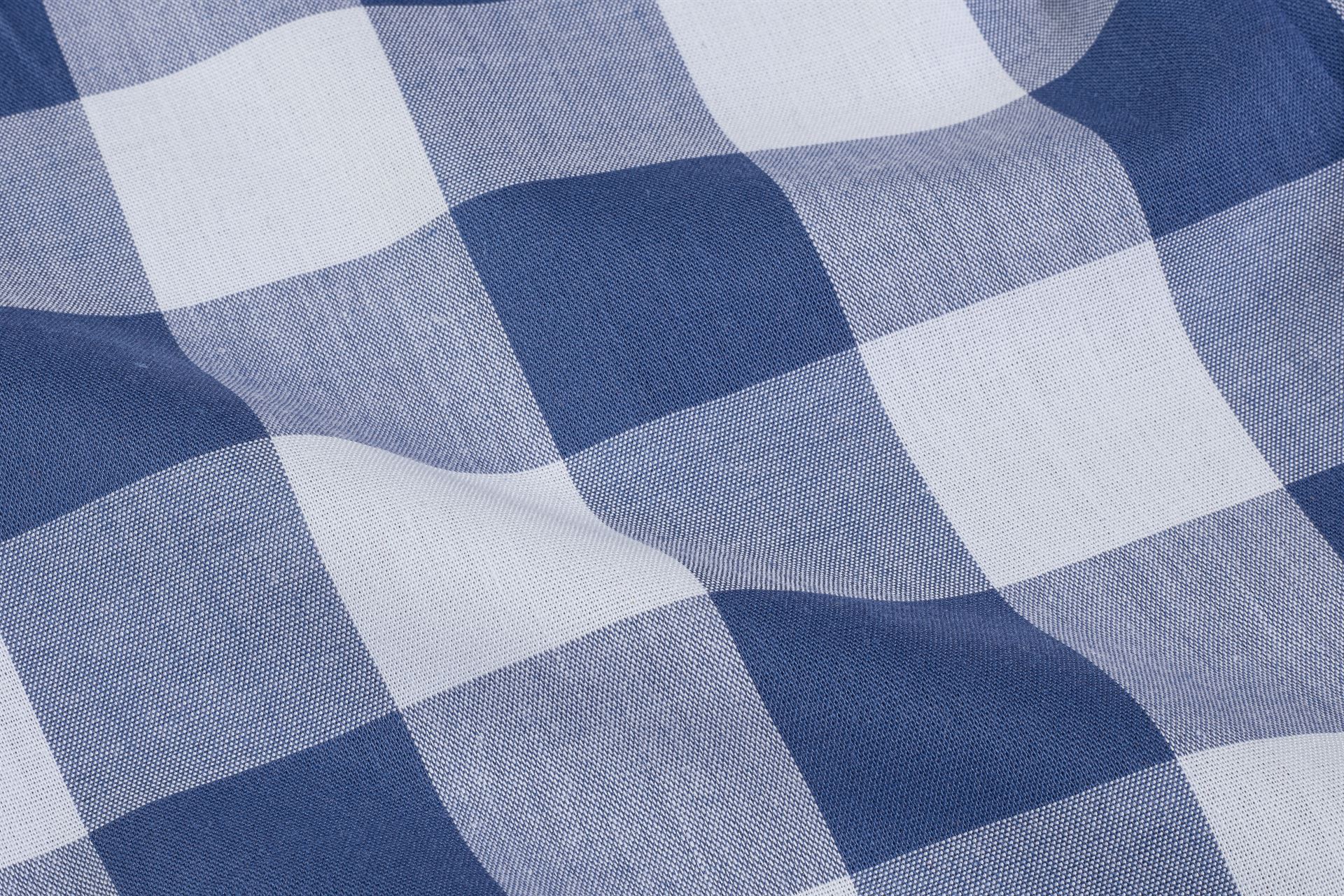 Royal Blue & White Millmade Tom Tom Check
