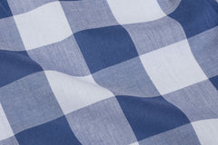 Royal Blue & White Millmade Tom Tom Check