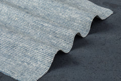 Lycra Dobby Check Cotton Denim Fabric