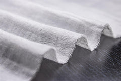 Off White Double Cloth Muslin Plain