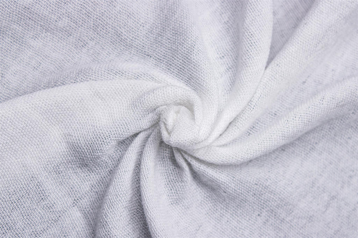 Off White Double Cloth Muslin Plain