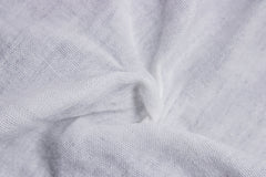 Off White Plain Double Cloth Muslin Fabric