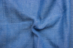 Royal Blue Gauge Chambray Double Cloth Fabric