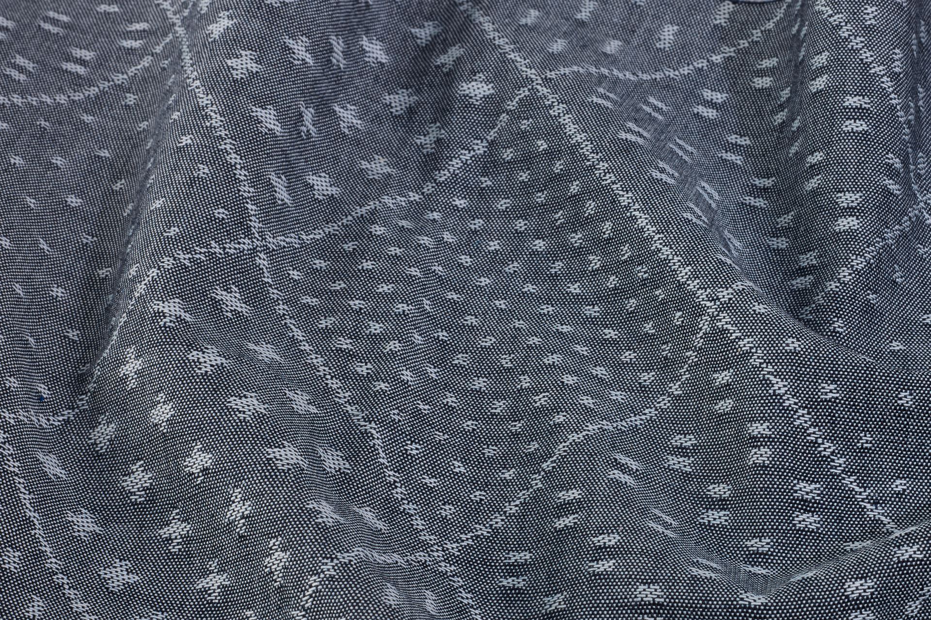 Cotton Chambray Mandala Art Jacquard