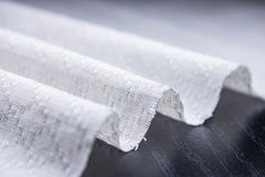 Grey/RFD Jacquard Viscose Fabric