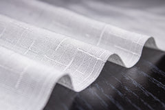 Grey Jacquard Viscose Fabric