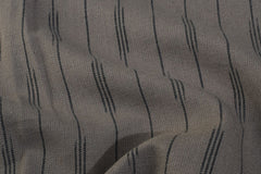 Brown Handloom Ikat Stripe