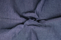 Charcoal Cotton Slub Denim Chambray