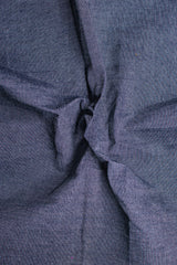 Charcoal Cotton Slub Chambray Denim Chambray Fabric