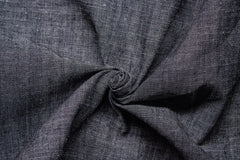 Charcoal Cotton Chambray Denim Chambray Fabric