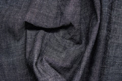 Charcoal Cotton Chambray Denim Chambray Fabric