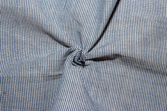 Grey & White Millmade Pin Stripe Cotton Fabric