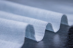 Powder Blue Millmade Semi Poplin Slub Cotton Fabric