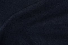 Navy Millmade Slub Semi Poplin
