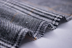 Black Tarton Check With Yellow Highlight (Recycled)
