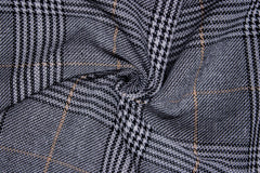 Black Tarton Check With Yellow Highlight (Recycled)