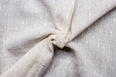 Natural Jute Flex Boota (Dyeable) Dobby Cotton Fabric